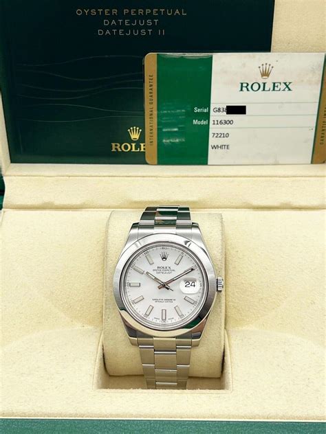 rolex 116300 white|Rolex model 116300.